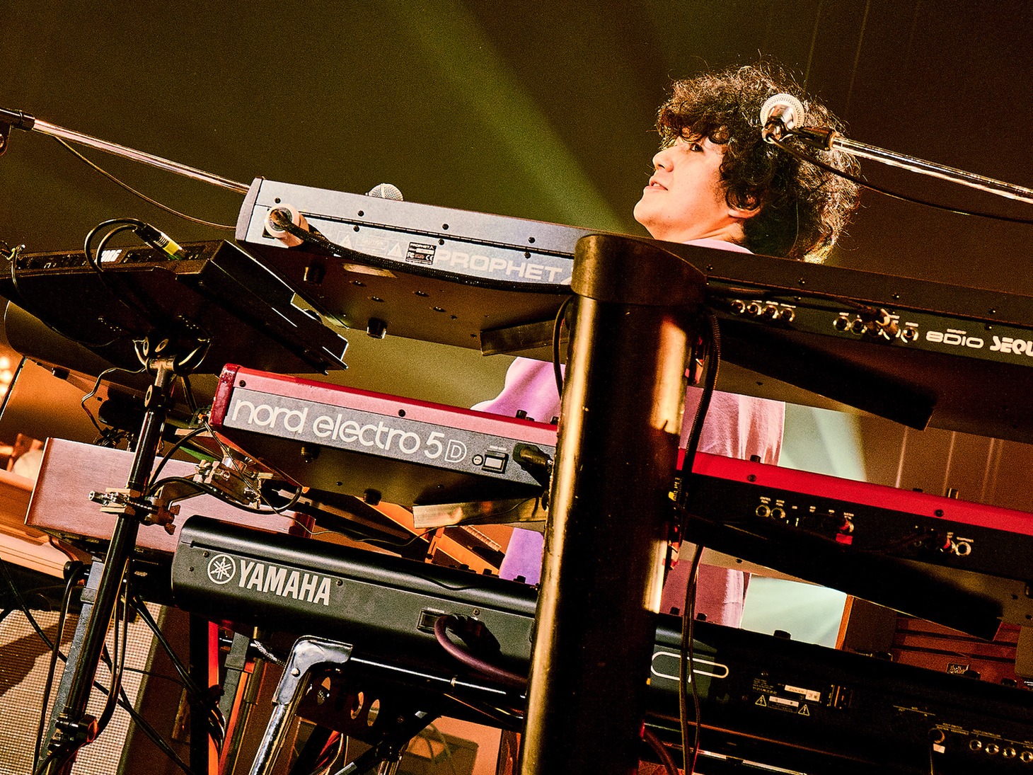 長谷川大喜（Key, Cho / マカロニえんぴつ）（Photo by Daisuke Sakai）