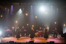 Negicco「二十葱、武蔵野。-アコースティック-」の様子。