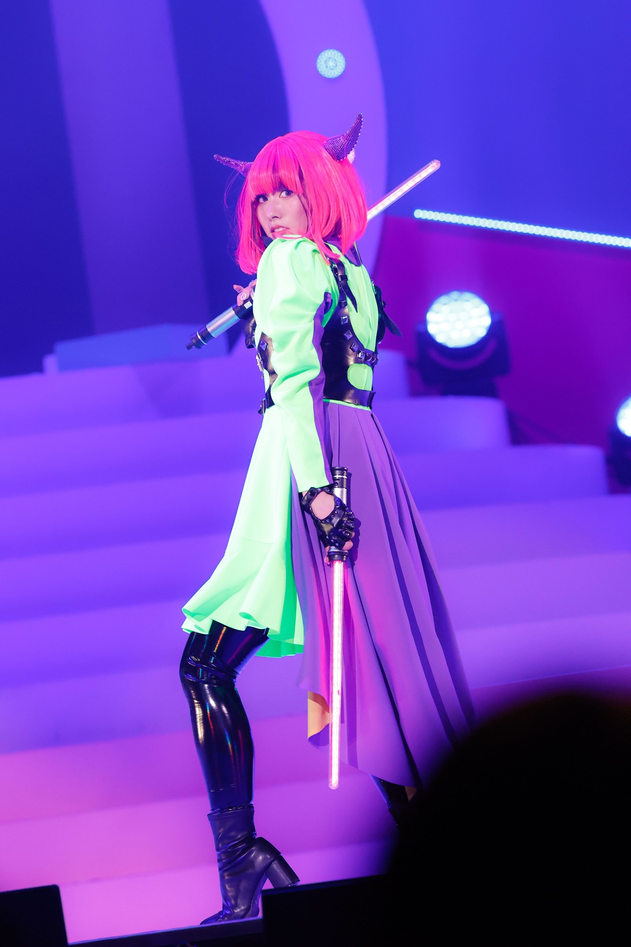 佐々木彩夏「AYAKA NATION 2023 in YOKOHAMA Arena ～FRIENDS～」の様子。