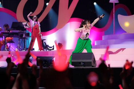 佐々木彩夏「AYAKA NATION 2023 in YOKOHAMA Arena ～FRIENDS～」の様子。