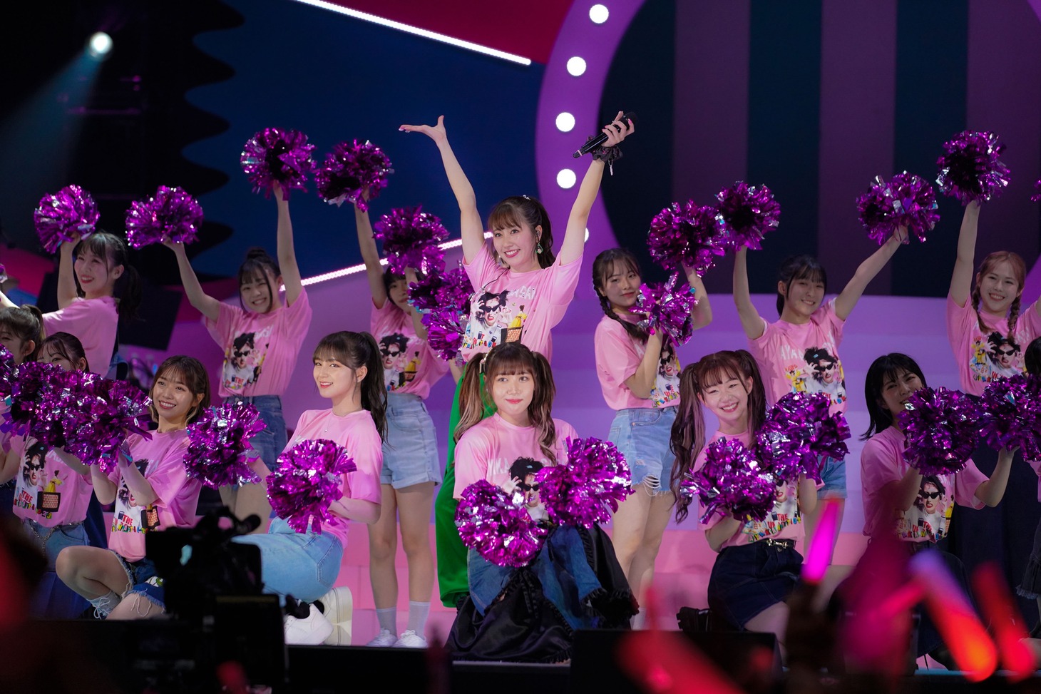 佐々木彩夏「AYAKA NATION 2023 in YOKOHAMA Arena ～FRIENDS～」の様子。