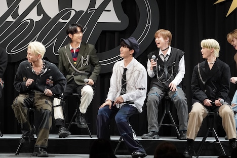 「INI 4TH SINGLE『DROP That』PREMIUM EVENT」の様子。(c)LAPONE Entertainment