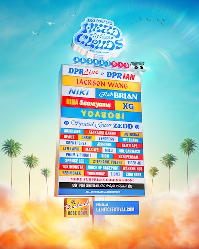 「Head In The Clouds Los Angeles」ビジュアル