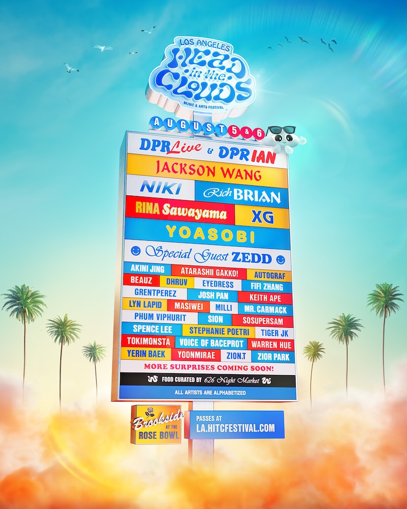 「Head In The Clouds Los Angeles」ビジュアル