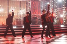 「The Covers『郷ひろみ Go!Go!!最高ナイト!!!』」より、「俺は最高!!!」を披露する郷ひろみ。（写真提供：NHK）