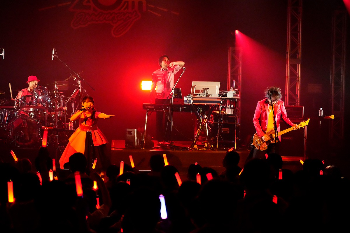 「angela 20th Anniversary☆岡山凱旋 Day1『全部が主題歌ライヴ!!!』in 岡山市民会館」の様子。