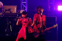 「angela 20th Anniversary☆岡山凱旋 Day1『全部が主題歌ライヴ!!!』in 岡山市民会館」の様子。