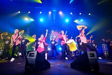 「angela 20th Anniversary☆岡山凱旋 Day1『全部が主題歌ライヴ!!!』in 岡山市民会館」の様子。