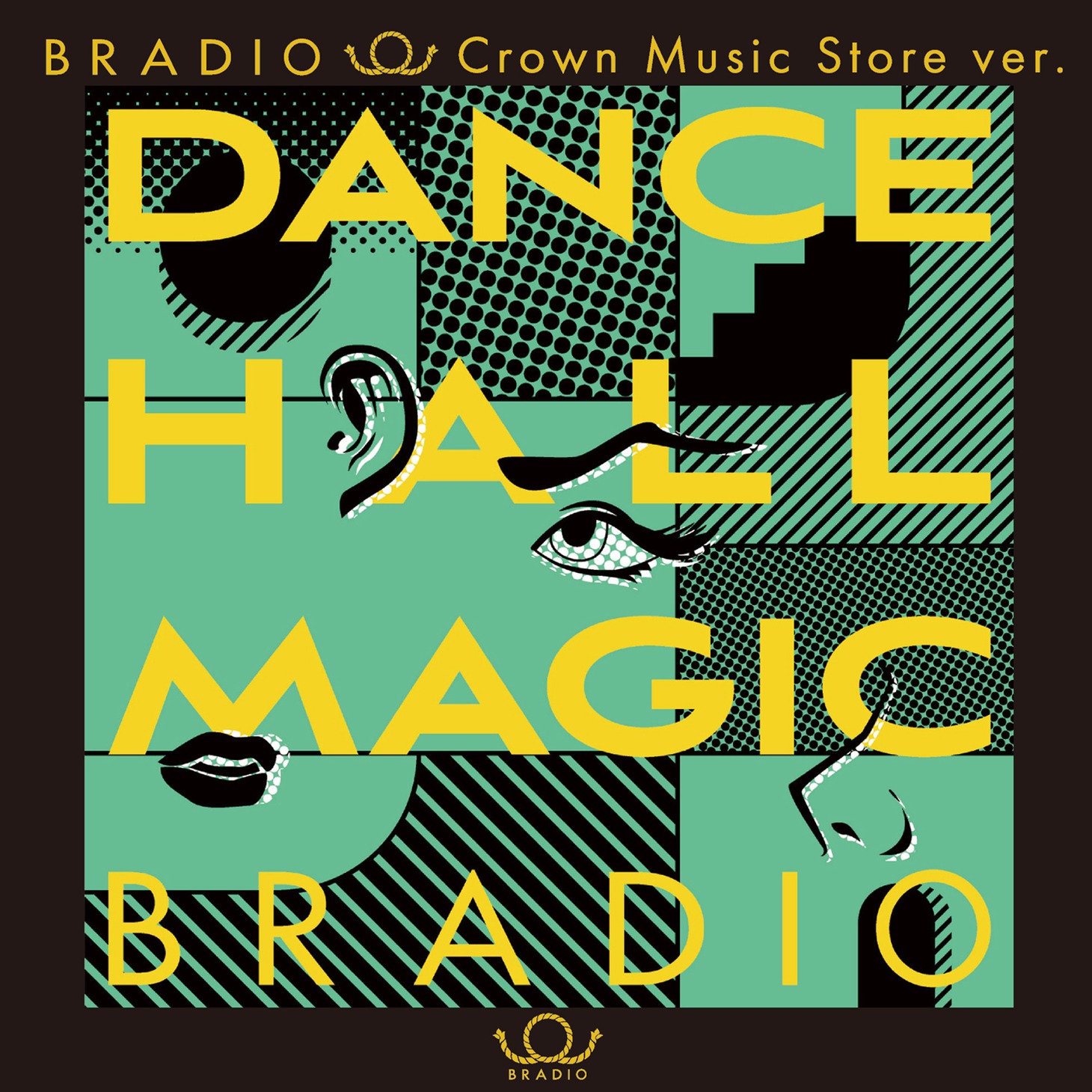 BRADIO「『DANCEHALL MAGIC』クラウンミュージックストア限定盤」配信ジャケット