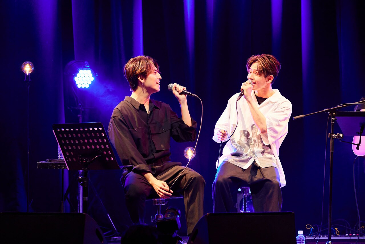 「これからも笑顔になれる空間を」SDR「Live Meets」で“初登場”松尾太陽×“皆勤賞”EIKUがコラボ