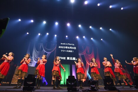 3rdミニアルバム「THE 東北産」のリリースを発表するいぎなり東北産。