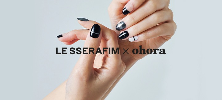 LE SSERAFIM × ohora コラボビジュアル