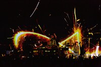 電気グルーヴのライブの様子。