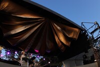 原田郁子のライブの様子。