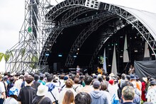 Tempalayのライブの様子。