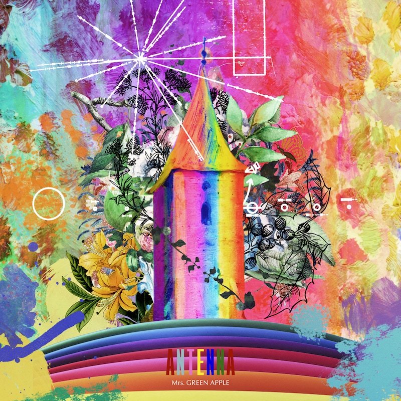 Mrs. GREEN APPLE「ANTENNA」通常盤ジャケット