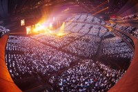 「BUMP OF CHICKEN TOUR 2023 be there」5月27日公演の様子。