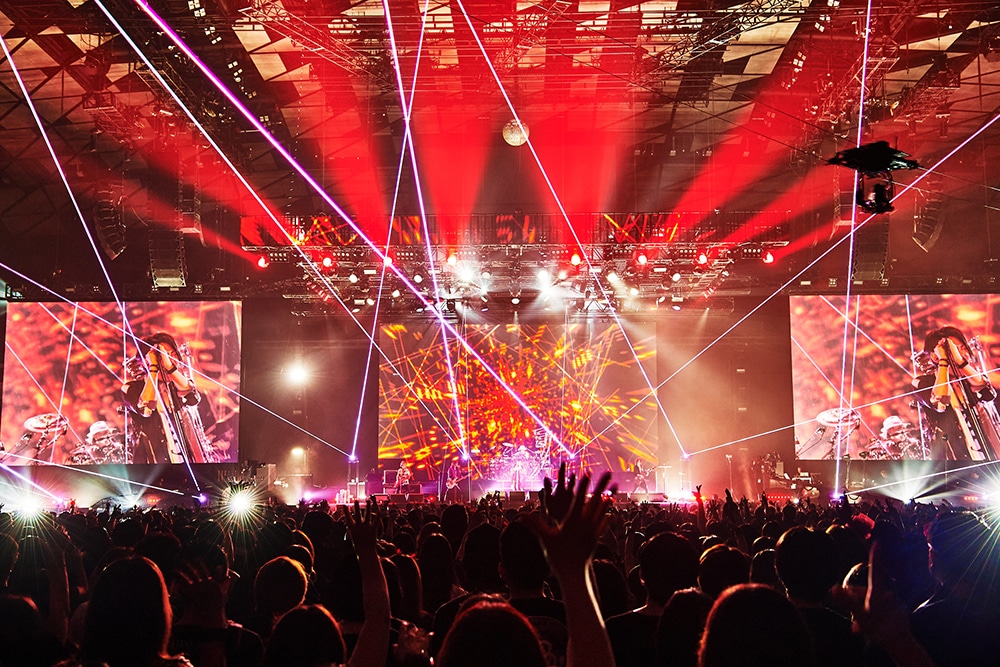 LUNA SEA「THE BEST OF LUNA SEA 2023」の様子。