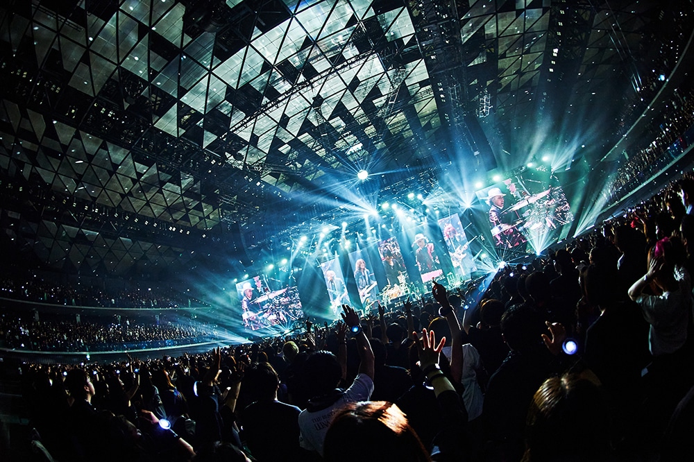 LUNA SEA「THE BEST OF LUNA SEA 2023」の様子。