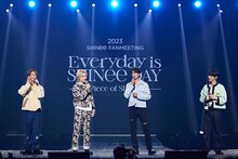 「2023 SHINee FANMEETING ‘Everyday is SHINee DAY’ : [Piece of SHINE]」の様子。