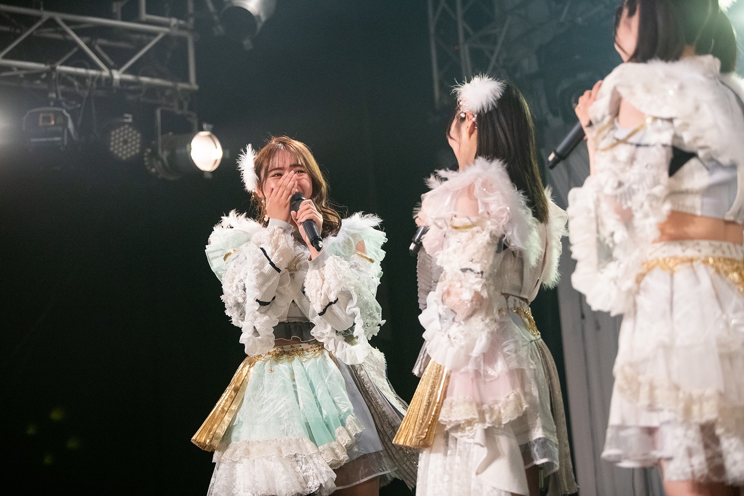 コールに感極まる池田メルダ。