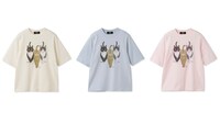 トリプルキャットイラストTシャツ（8800円）