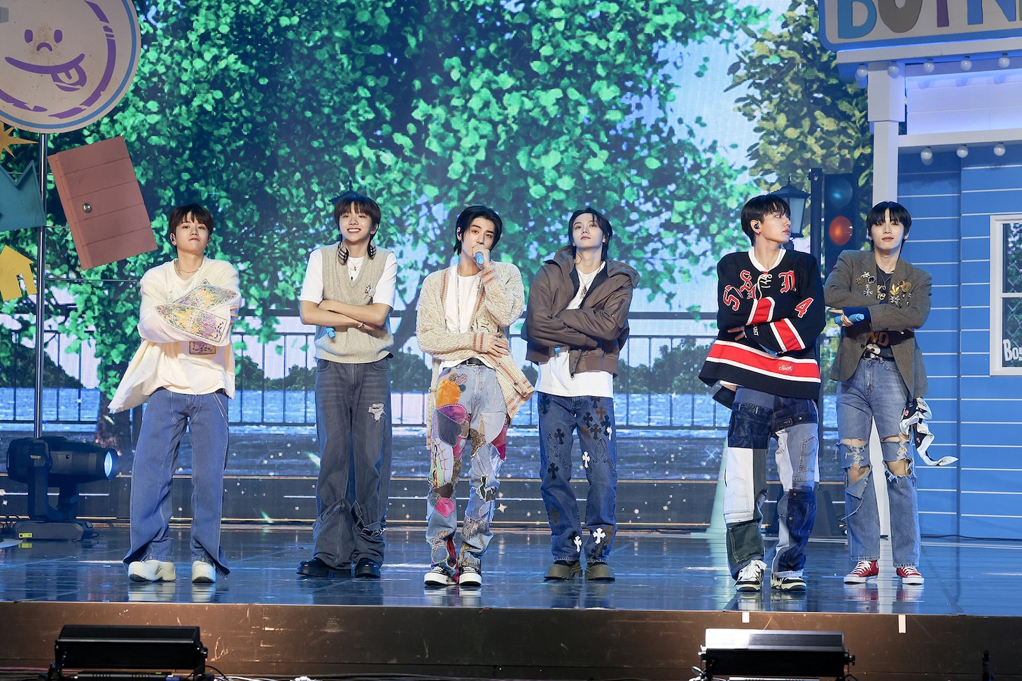 BOYNEXTDOORのパフォーマンスの様子。(c)KOZ Entertainment. All Rights Reserved.
