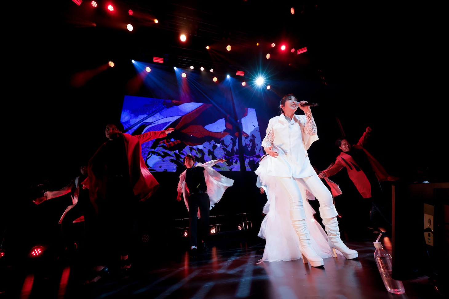 「YOKO TAKAHASHI EVANGELION ultimate Live『月十夜』」の様子。（撮影：小境勝巳）