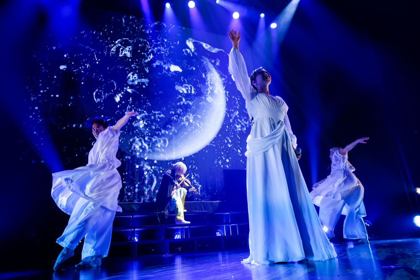 「YOKO TAKAHASHI EVANGELION ultimate Live『月十夜』」の様子。（撮影：小境勝巳）
