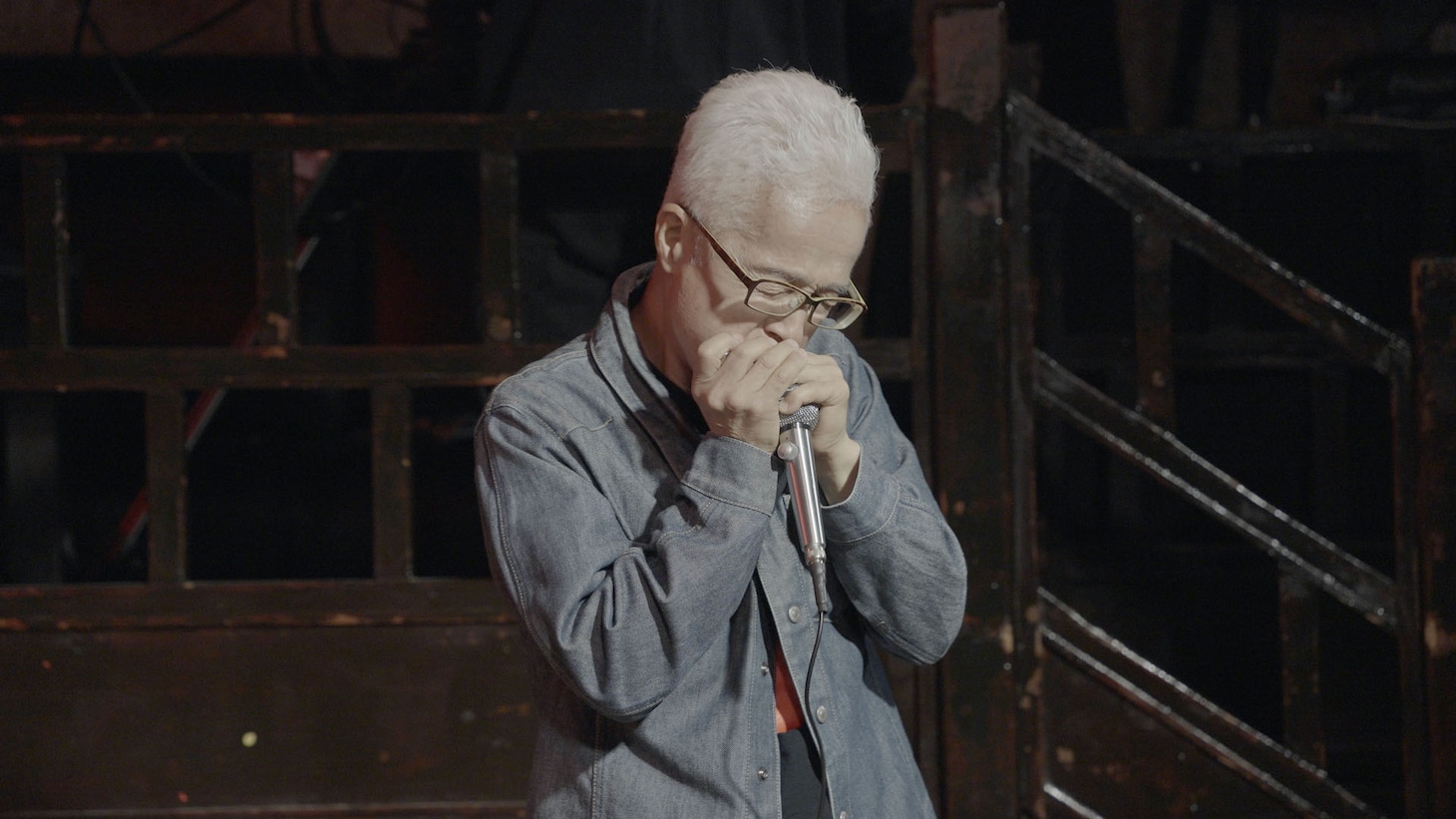 八木のぶお（Blues harp）(c)BSフジ