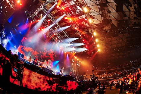 LUNA SEA「THE BEST OF LUNA SEA 2023」の様子。（撮影：田辺佳子）