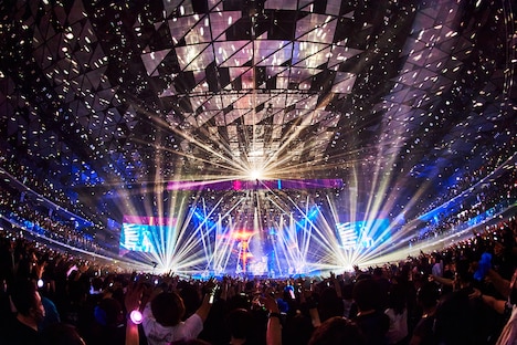 LUNA SEA「THE BEST OF LUNA SEA 2023」の様子。（撮影：田辺佳子）