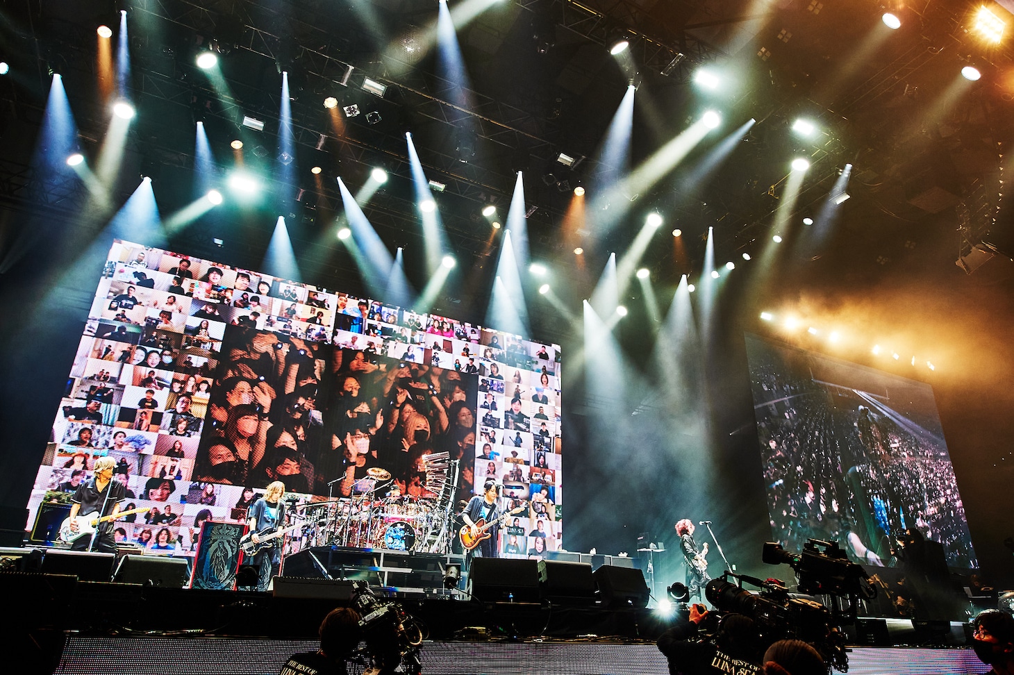 LUNA SEA「THE BEST OF LUNA SEA 2023」の様子。（撮影：田辺佳子）