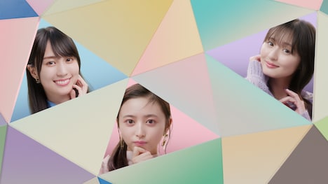 Maison KOSÉの新サービス「Mymits」テレビCM「Mymits、はじまる」編より。(c)乃木坂46LLC