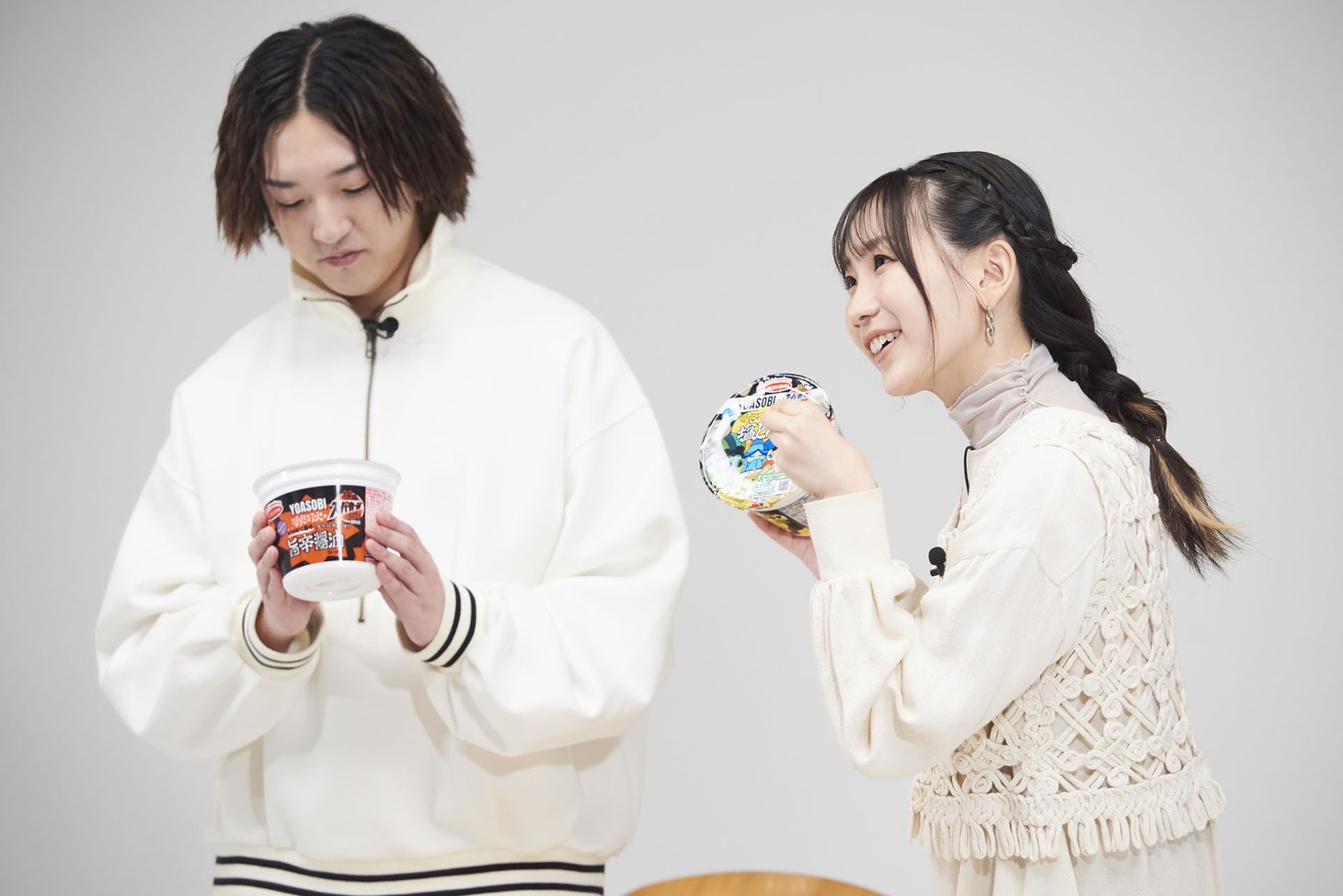 コラボ開発メイキングの様子。
