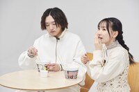 コラボ開発メイキングの様子。