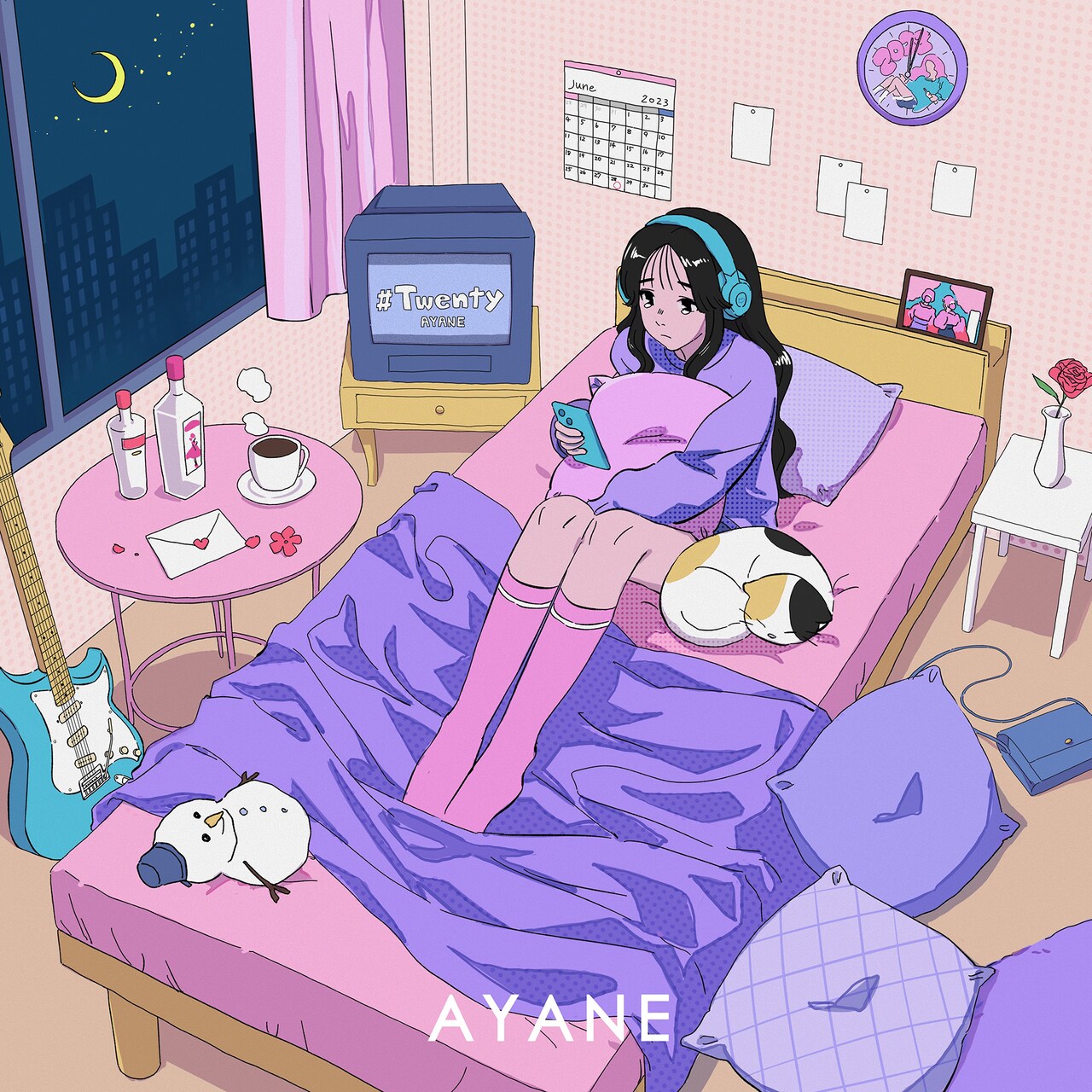 AYページ♡ジャケット AYANE「#Twenty」ジャケット - シンガーソングライターAYANEが1st