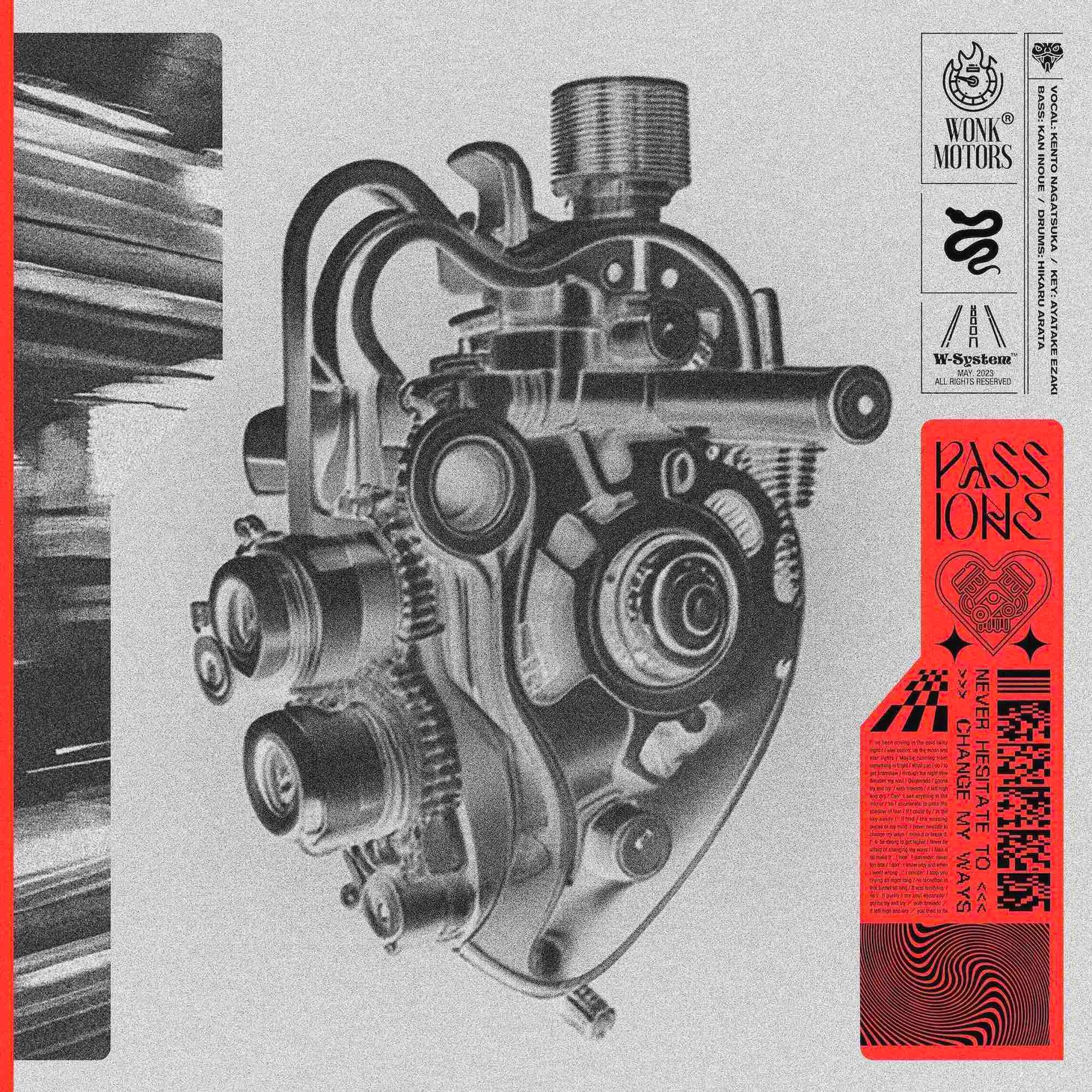 WONK「Passione」配信ジャケット