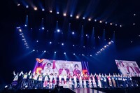 最後の挨拶をするJO1、INI、DXTEEN（撮影：田中聖太郎）