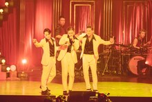 左からEXILE TETSUYA、EXILE SHOKICHI、EXILE AKIRA。