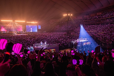 BLACKPINK「BLACKPINK WORLD TOUR [BORN PINK] JAPAN」東京・東京ドーム公演の様子。