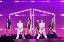 BLACKPINK「BLACKPINK WORLD TOUR [BORN PINK] JAPAN」東京・東京ドーム公演の様子。