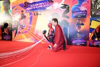 左から小川陽喜、中村獅童。