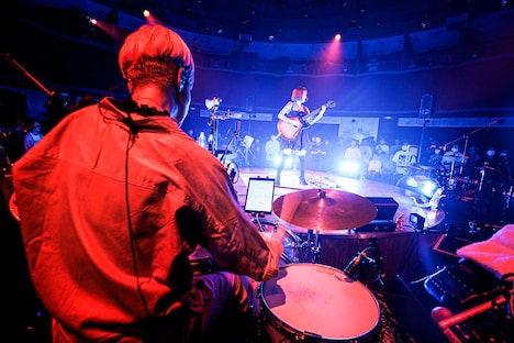 山口美代子とRei。（撮影：上飯坂一）