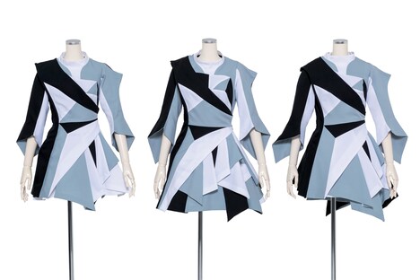 「Perfume COSTUME BOOK 2005-2020」より「SXSW/COSMIC EXPLORER 北米ツアー」2015/16年。 (c)文化出版局