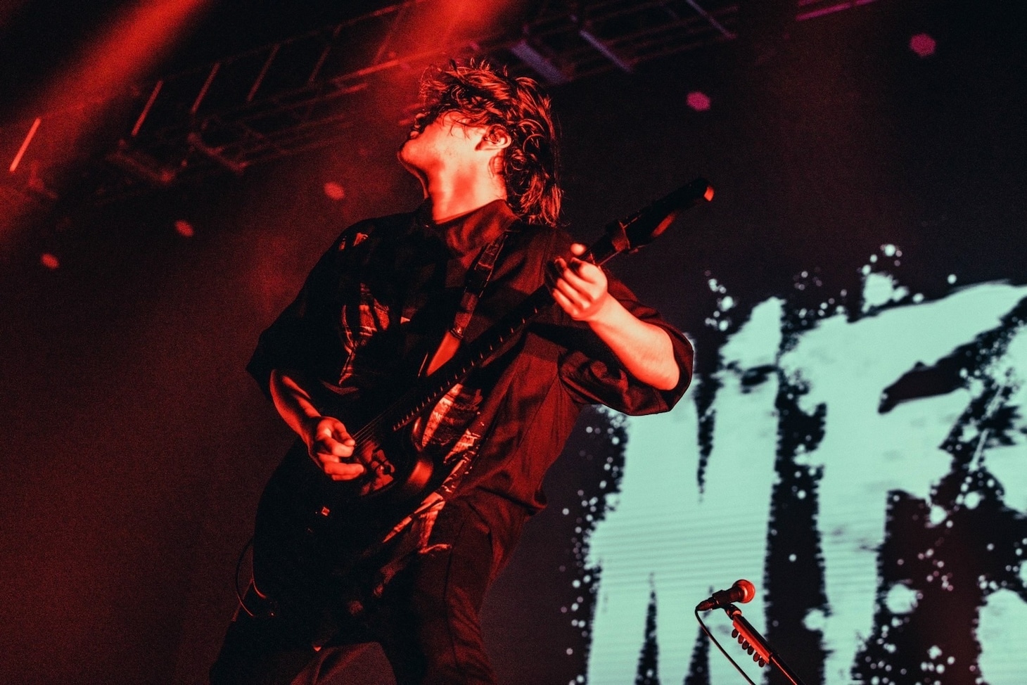 MY FIRST STORYのTeru（G）。（Photo by Taka"nekoze photo”）