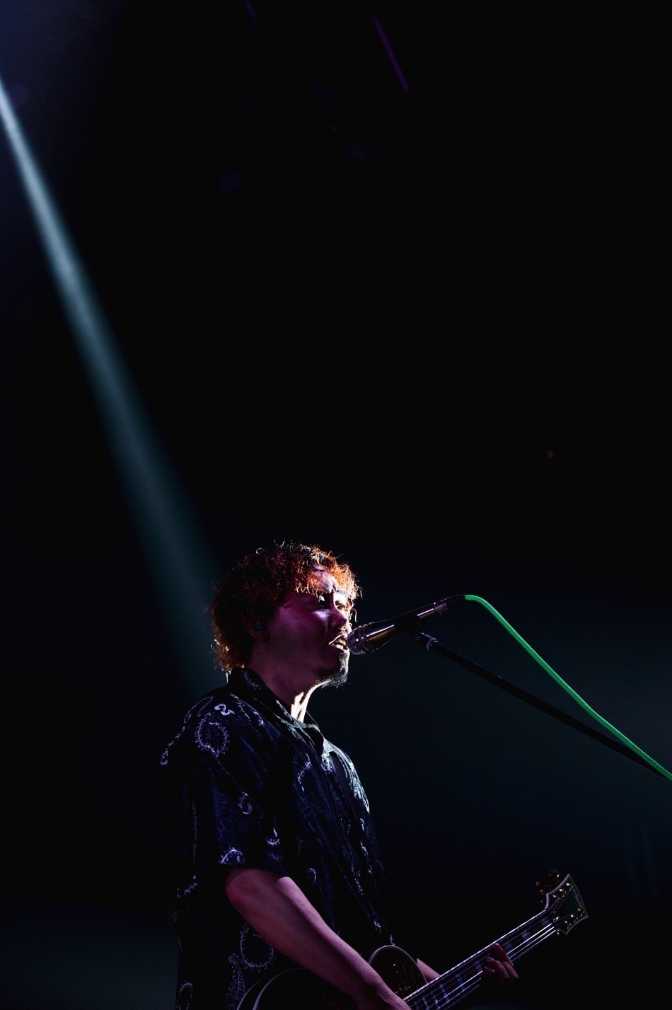 WANIMAのKO-SHIN（G, Cho）。（Photo by Jon...）