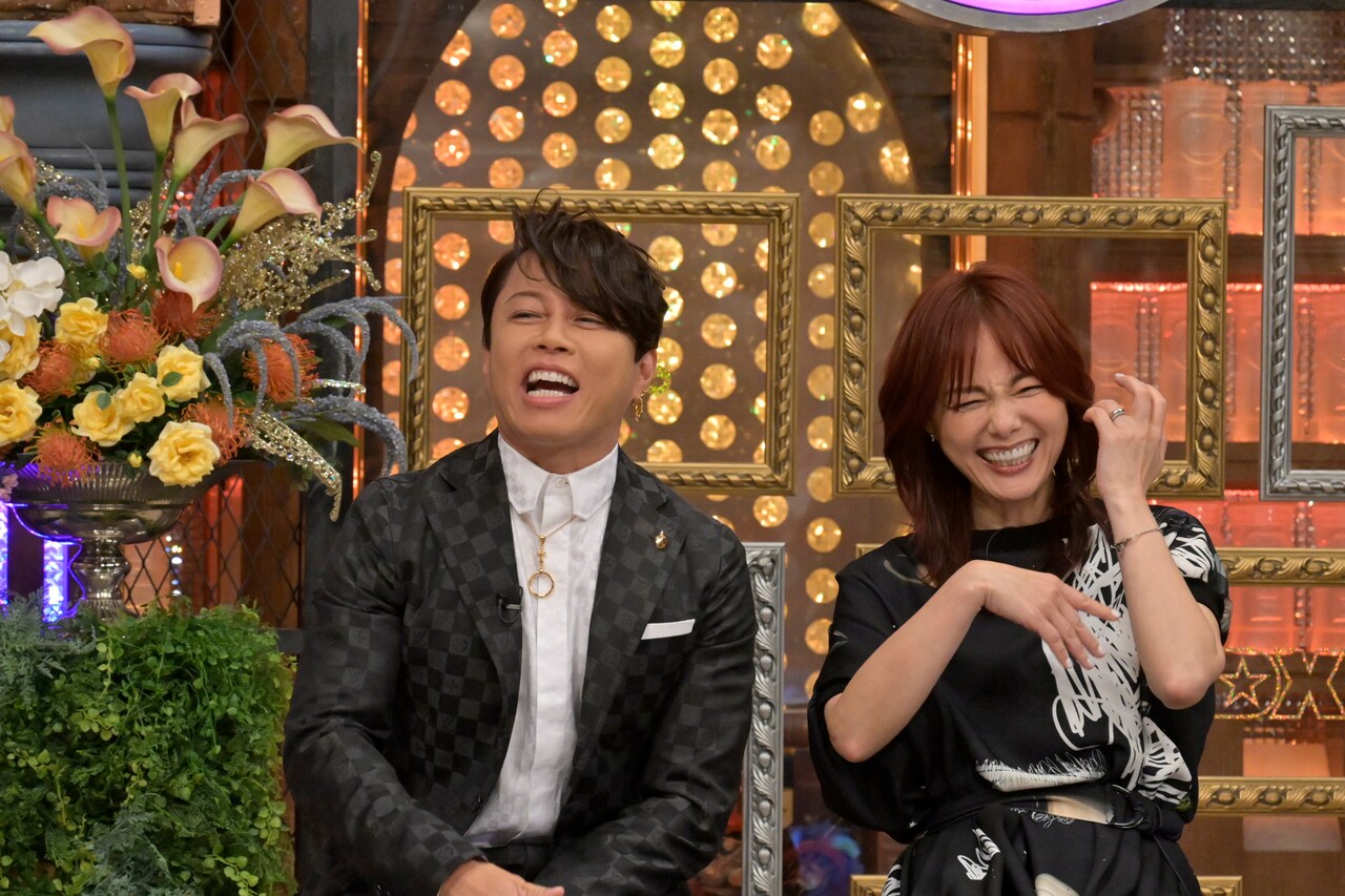 左から西川貴教、相川七瀬。 (c)読売テレビ - 藤井流星が松本潤