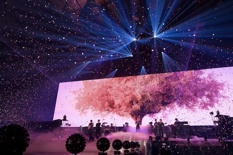 7ORDER「LIVE TOUR 2023 DUAL」東京・武蔵野の森総合スポーツプラザ公演の様子。