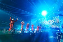 7ORDER「LIVE TOUR 2023 DUAL」東京・武蔵野の森総合スポーツプラザ公演の様子。